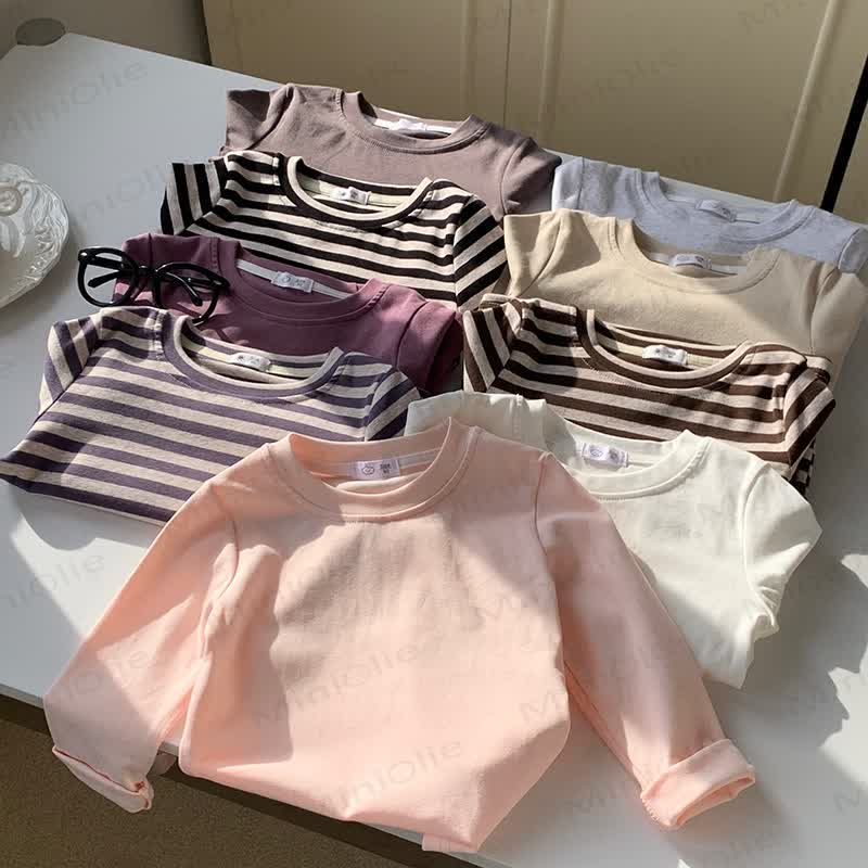 Toddler Kid Stripe Long Sleeve T-Shirt - image 3