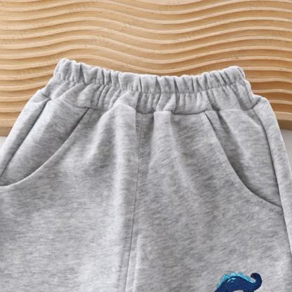 Toddler Boys Dino Embroidered Jogger Pants - image 6