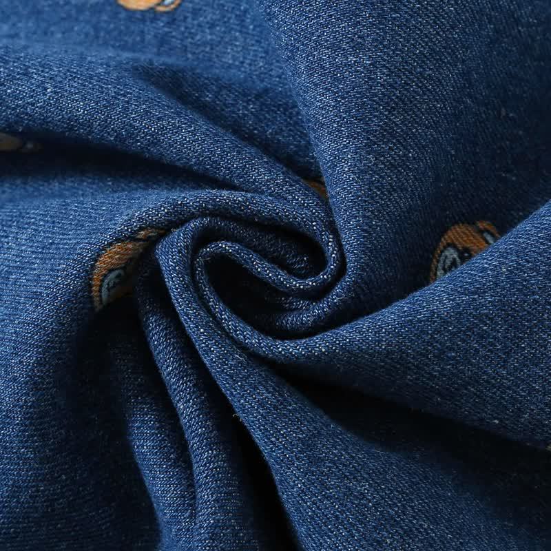 Baby Bear Polo Denim Romper - image 8