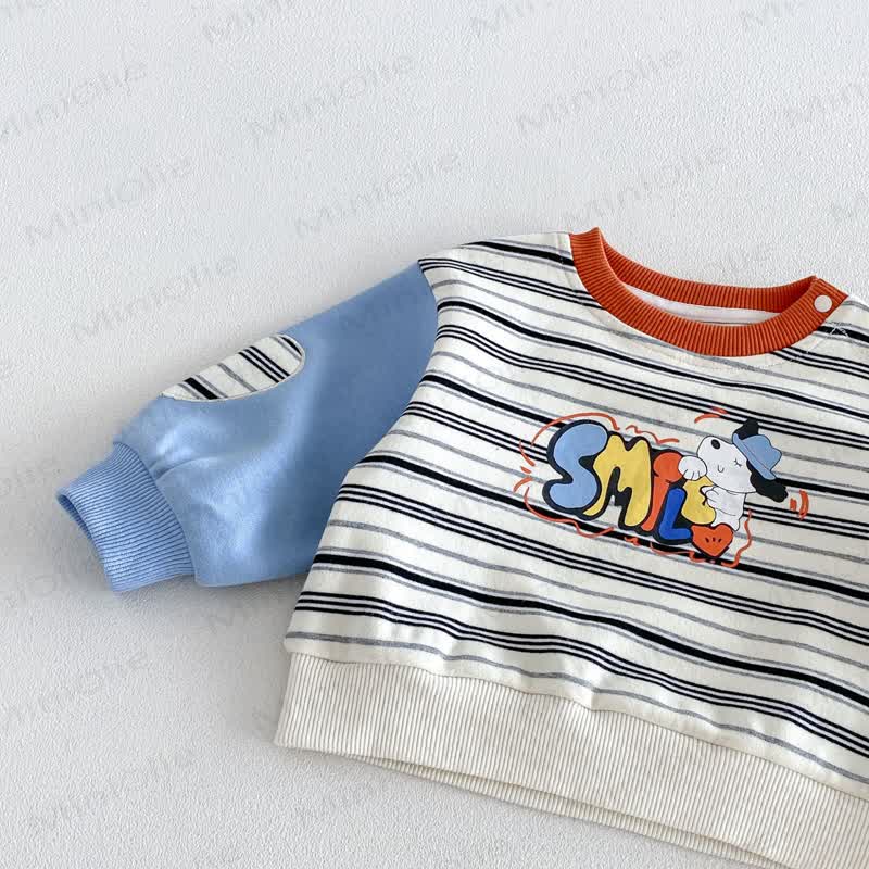 SMILE Colorblock Stripe Baby Romper/Set - image 12