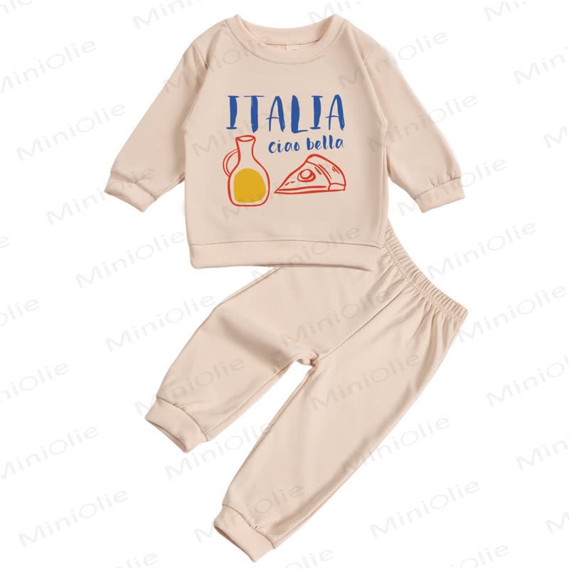 ITALIA CIAO BELLA Baby 2-piece Set - Beige - 2-3T - image 1
