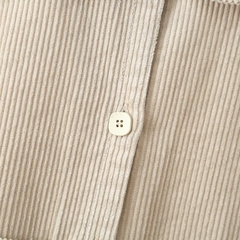 Baby Toddler Girls Mushroom Corduroy Peter Pan Collar Overalls - image 7