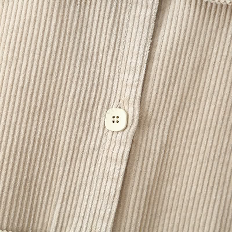Baby Toddler Girls Mushroom Corduroy Peter Pan Collar Overalls - image 7
