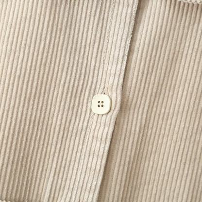 Baby Toddler Girls Mushroom Corduroy Peter Pan Collar Overalls - image 7