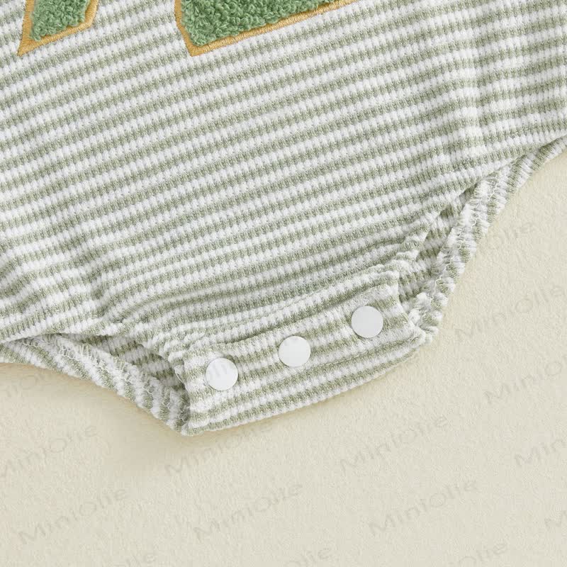 1/2 Baby Striped Number Bodysuit - image 10