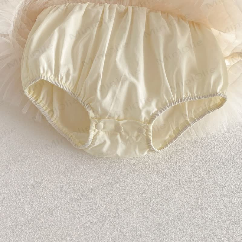 Baby Rib Peter Pan Tulle Skitred Bodysuit - image 12