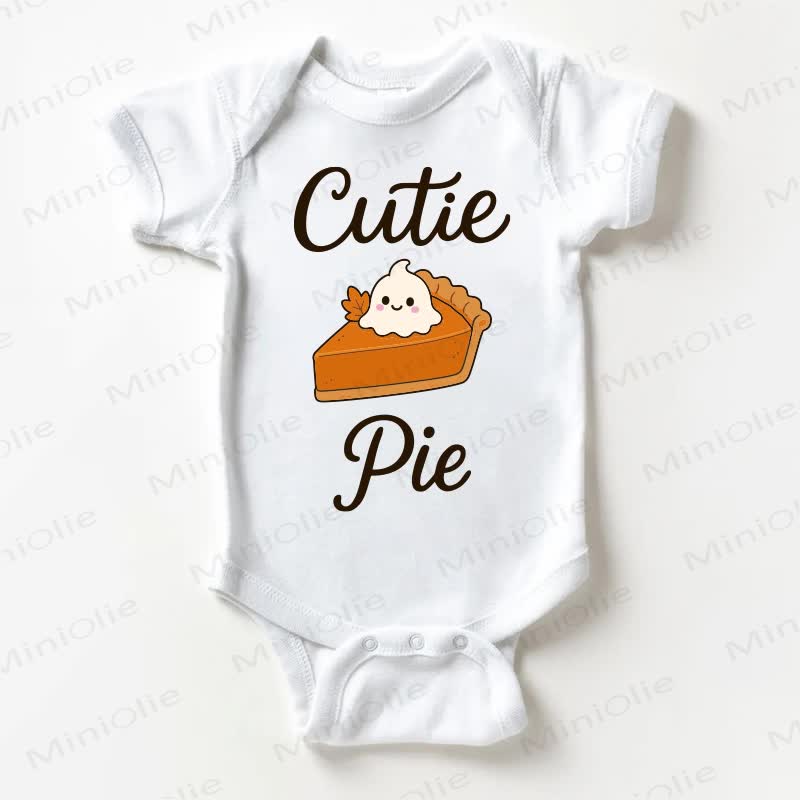 CUTIE PIE Baby White Slogan Bodysuit - White - 18-24M - image 1