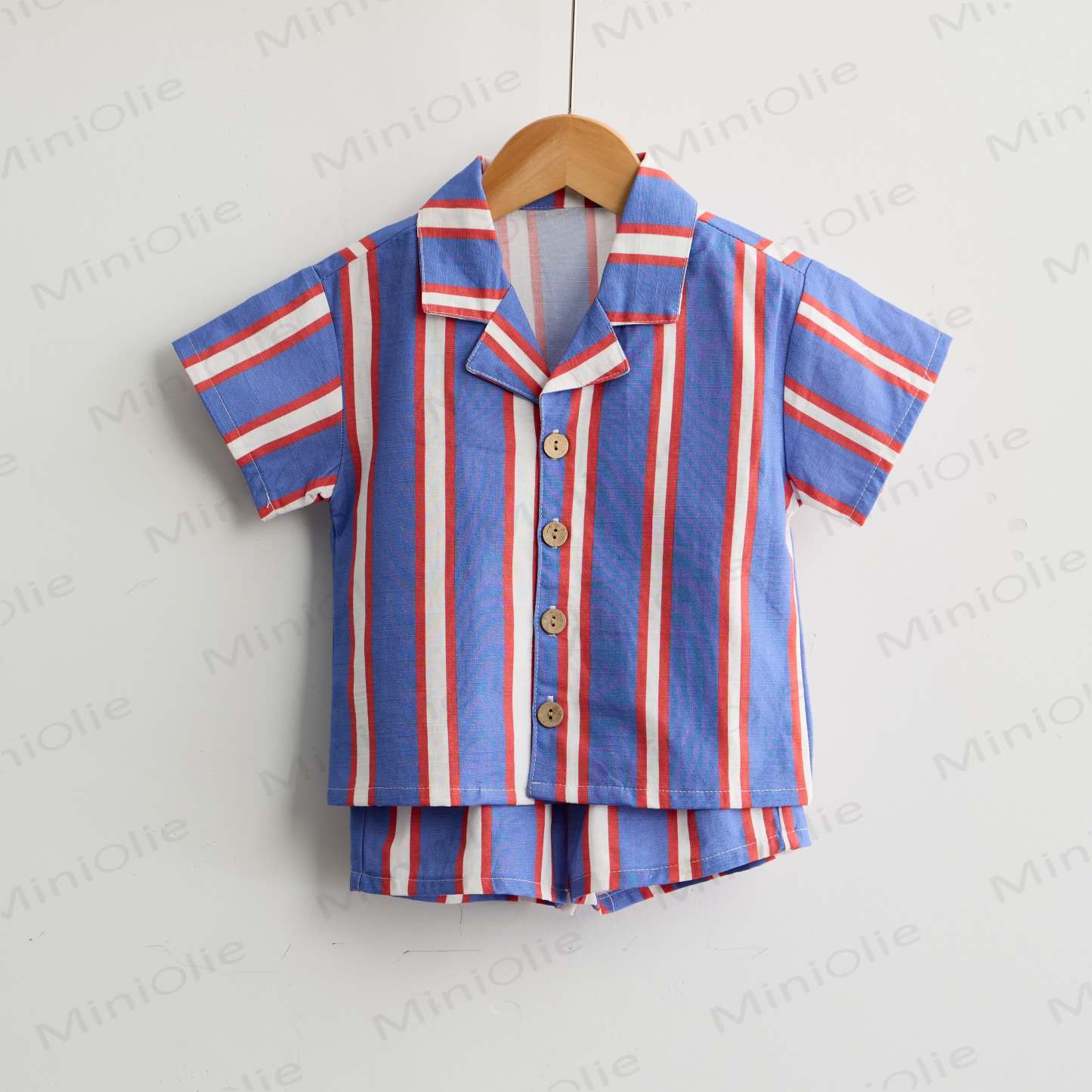 Toddler Boys Striped Shirt and Shorts 2-piece Set - image 3