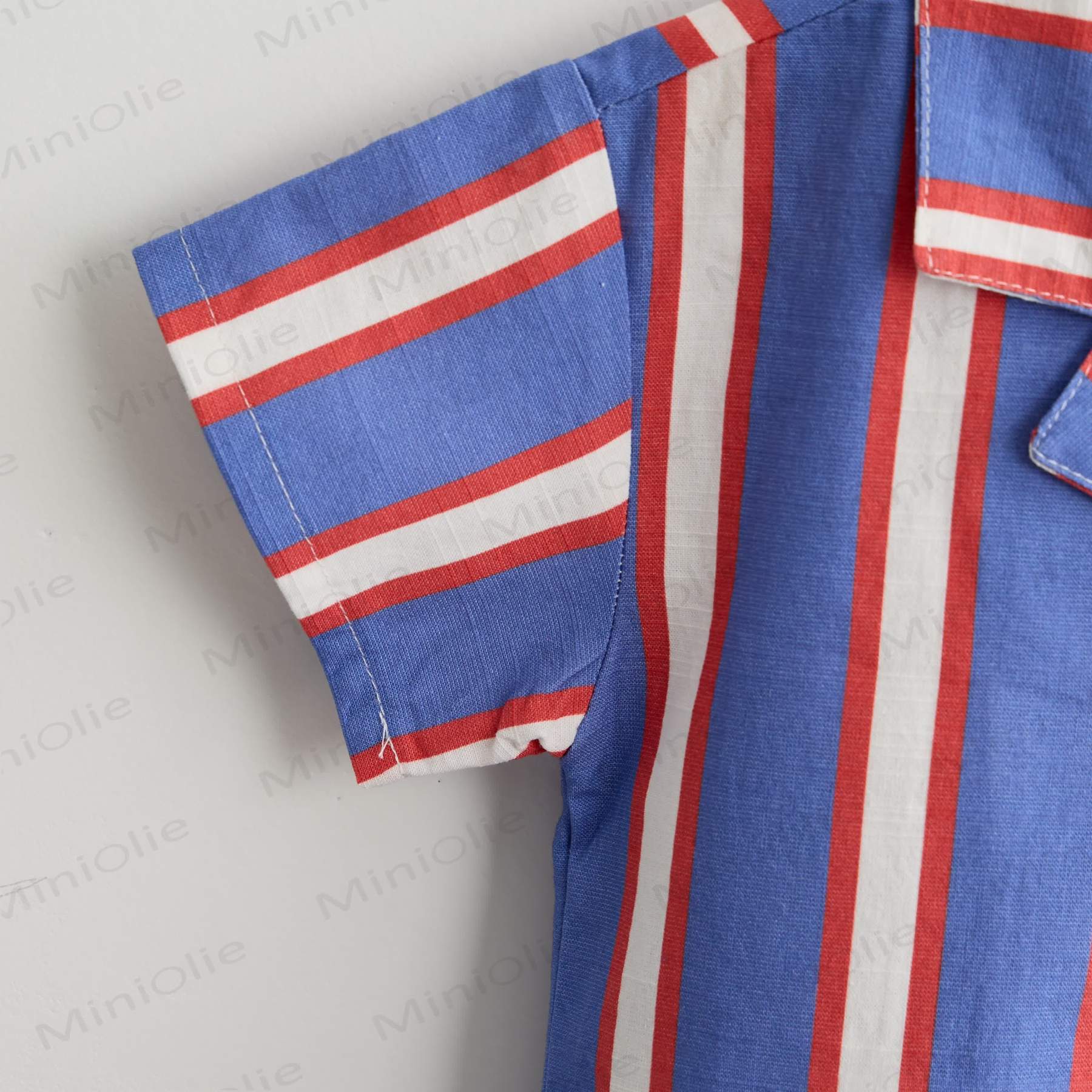Toddler Boys Striped Shirt and Shorts 2-piece Set - image 5