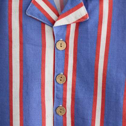Toddler Boys Striped Shirt and Shorts 2-piece Set - image 7