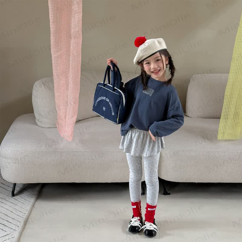 Toddler Girl Soft Cotton Pants - image 3