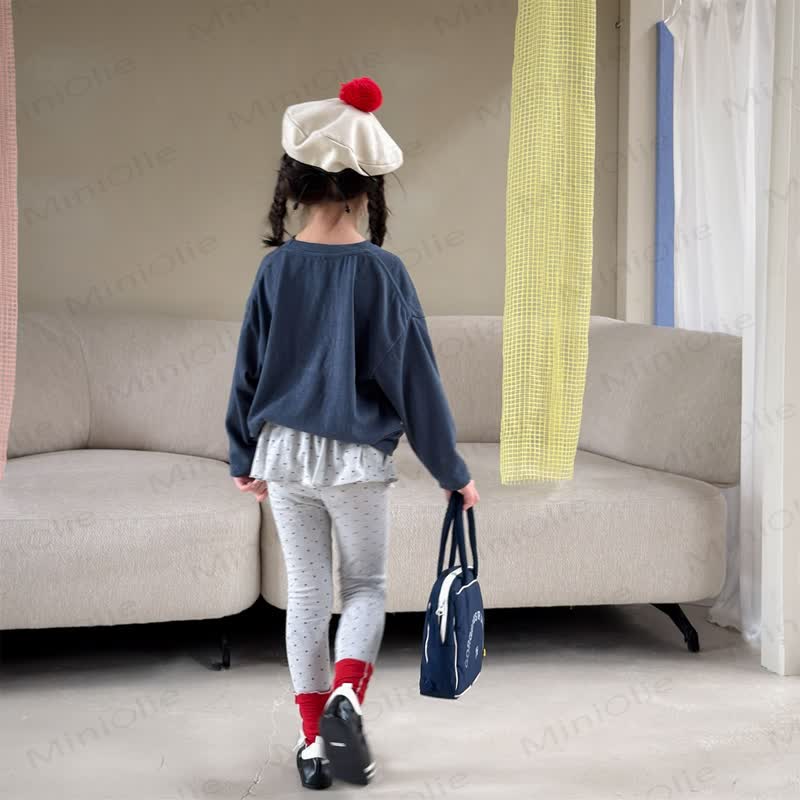 Toddler Girl Soft Cotton Pants - image 4