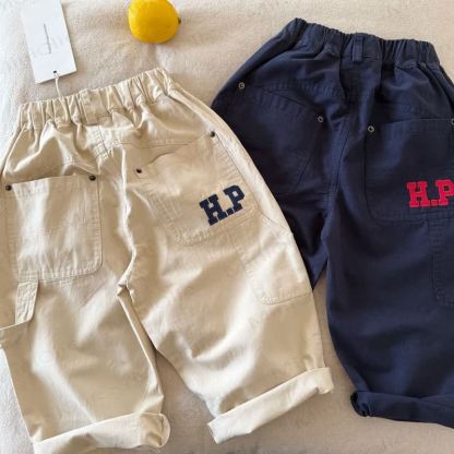 H.P Toddler Relaxed Cargo Pants - Beige - 8-9T - image 3