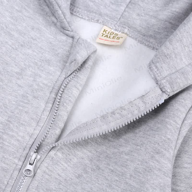 Baby Little Ears Hooded Zip Romper - image 22
