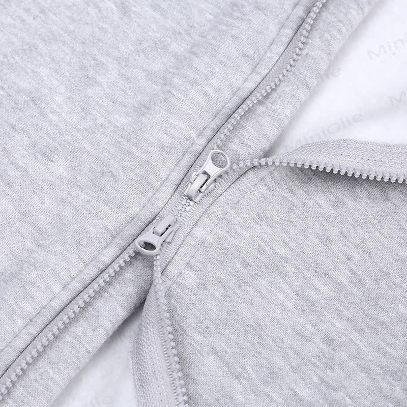 Baby Little Ears Hooded Zip Romper - image 24