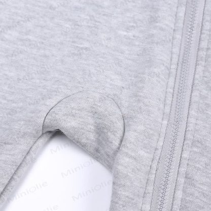 Baby Little Ears Hooded Zip Romper - image 25