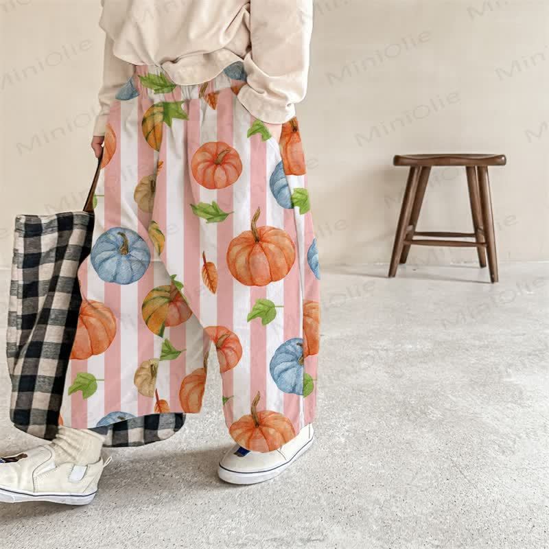 Baby Striped Pumpkin Beige Pants - Beige - 2-3T - image 1