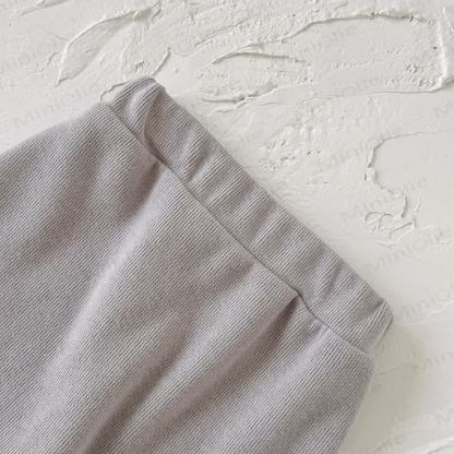 Baby Gray Lamb Raglan Top and Pants Set - image 6