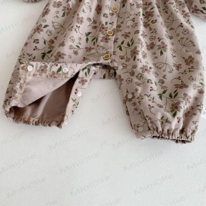 Baby Peter Pan Collar Long Sleeve Romper - image 9