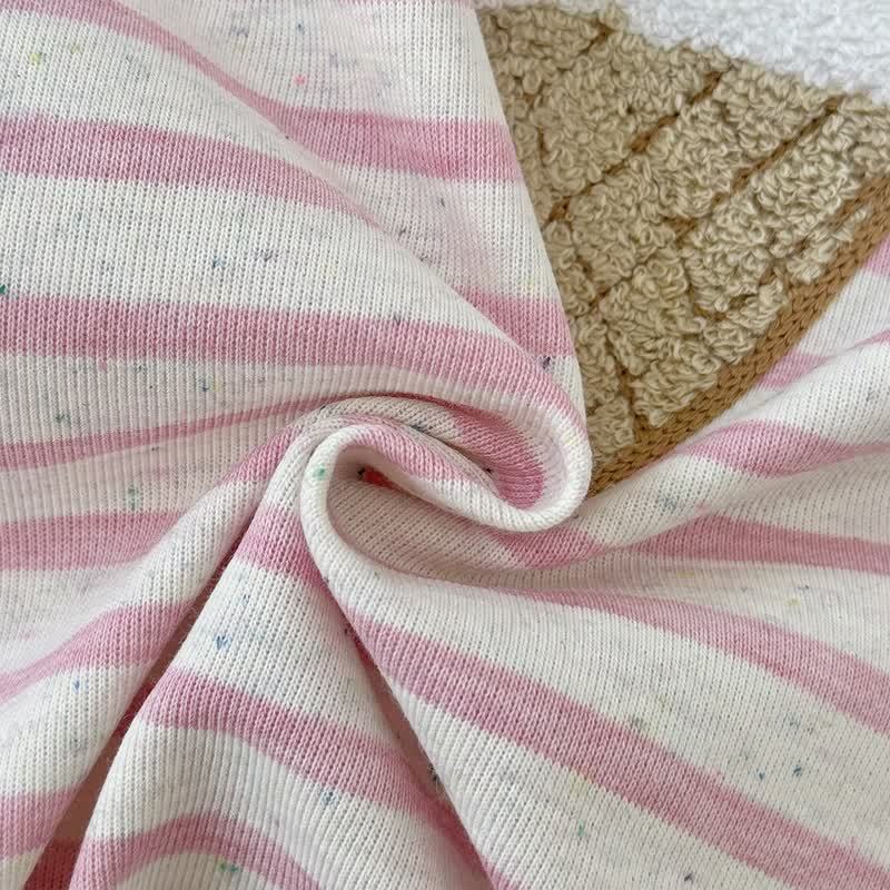 Baby Stripe Food Applique Onesie - image 11