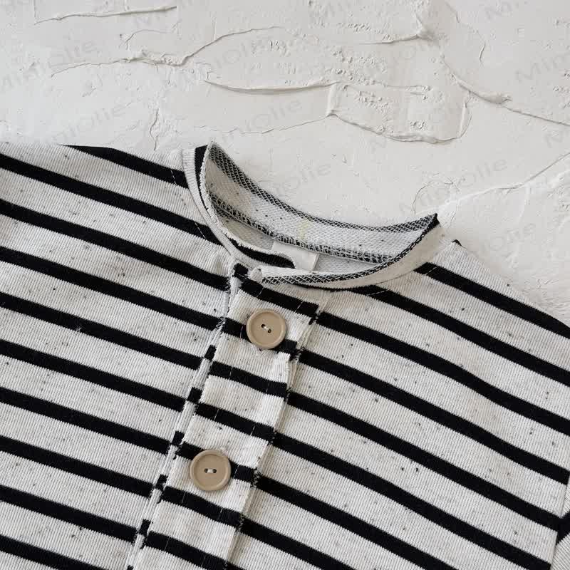 Baby Stripe Food Applique Onesie - image 12
