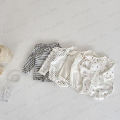 Personalized Baby Name Peter Pan Collar Bodysuit - image 4