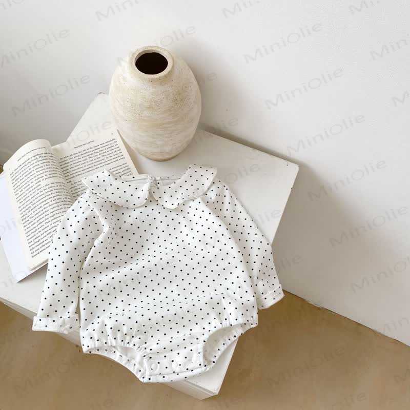 Personalized Baby Name Peter Pan Collar Bodysuit - image 14