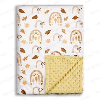Personalized Baby Name Animal/Floral Blanket - Maple - 75x100cm - image 11