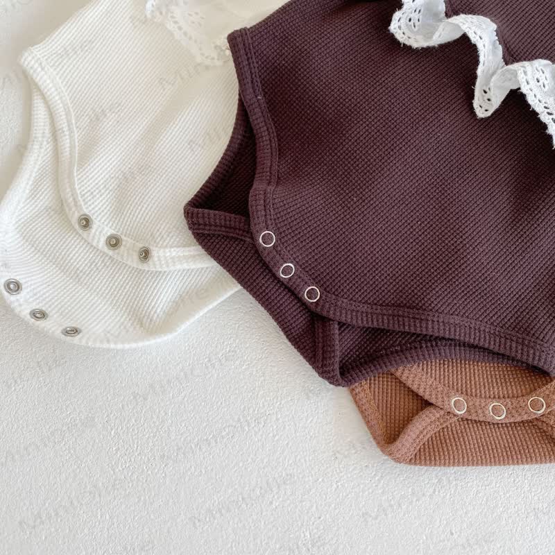 Personalized Baby Name Baby Ribbed Bodysuit with Bib - image 11