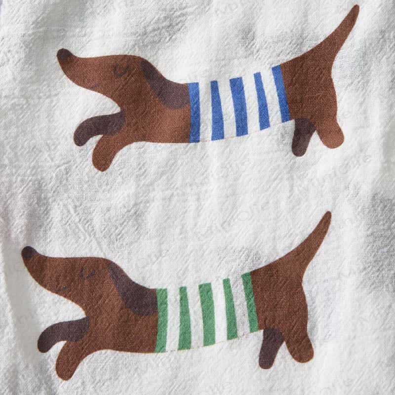 Baby Toddler Dachshund Shirt and Shorts 2-piece Set - image 6