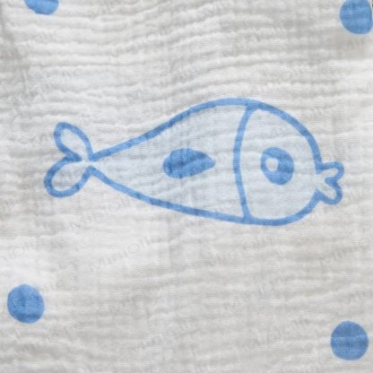 Baby White Fish Romper with Hat - image 7