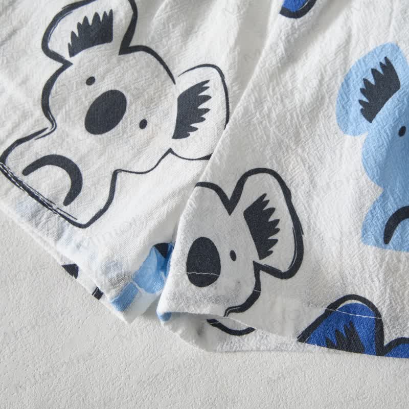 Baby Toddler White Koala Shirt and Shorts 2-piece Set - image 8