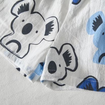 Baby Toddler White Koala Shirt and Shorts 2-piece Set - image 8