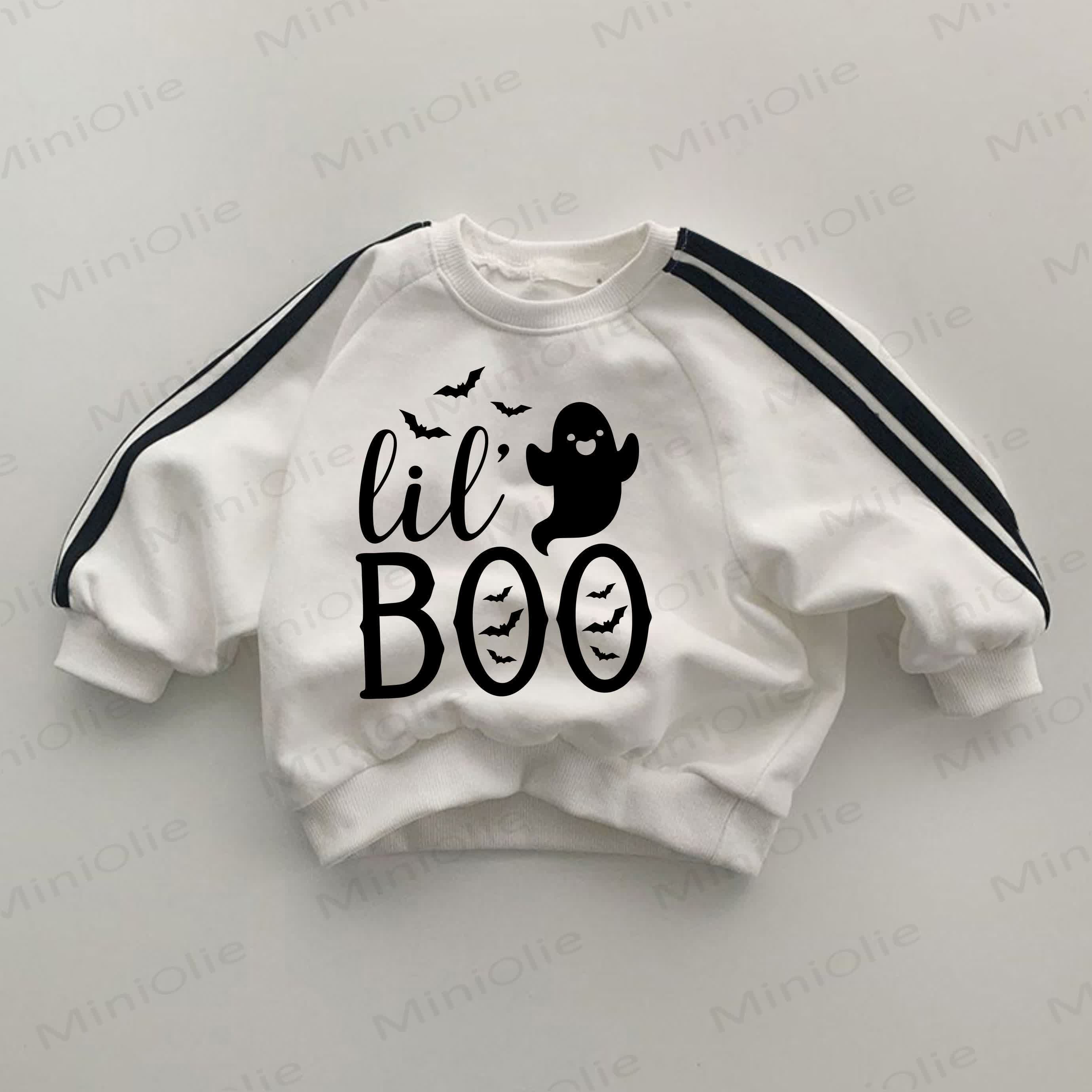 LIL' BOO Baby White Sweatshirt - White - 2-3T - image 1