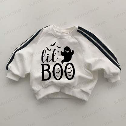 LIL' BOO Baby White Sweatshirt - White - 2-3T - image 1