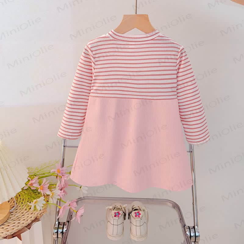 Baby Bunny Striped Dress - image 2