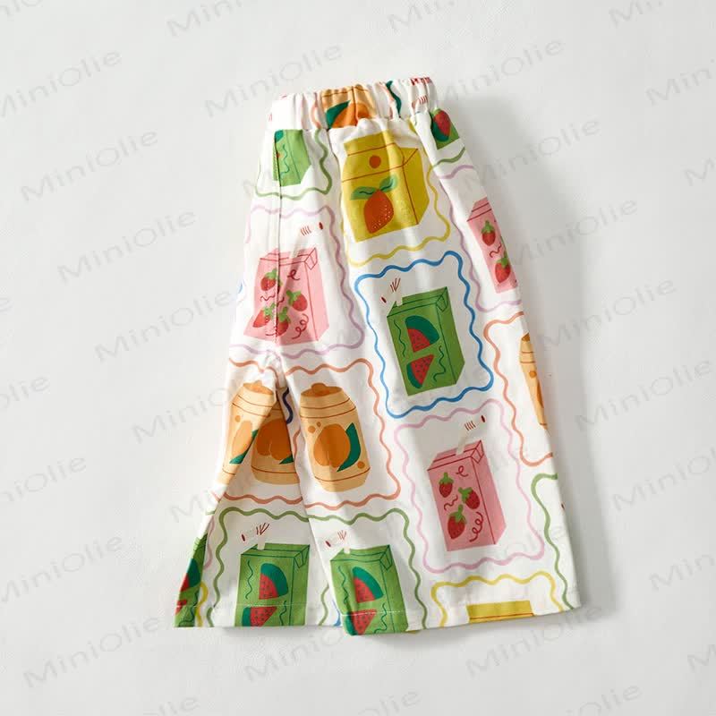Baby Fruit Juice Print Pants - image 4