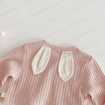 Baby Toddler Girl Rose Dress and Cardigan Outfit - image 13