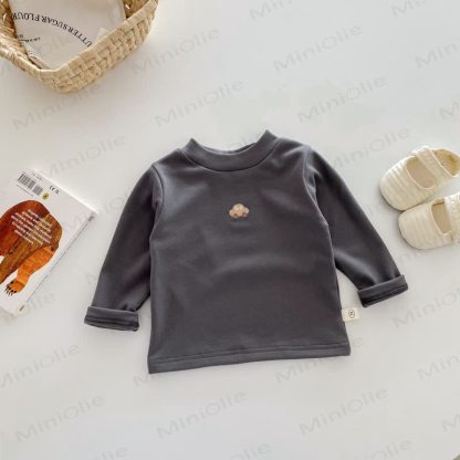 Baby Toddler Embroidered Top - Dark Gray - 4-5T - image 13