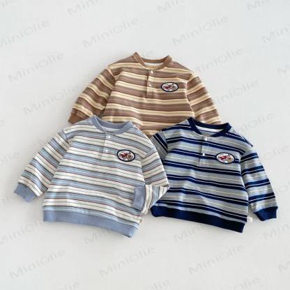 Toddler Patch Striped Sweatshirt - image 6