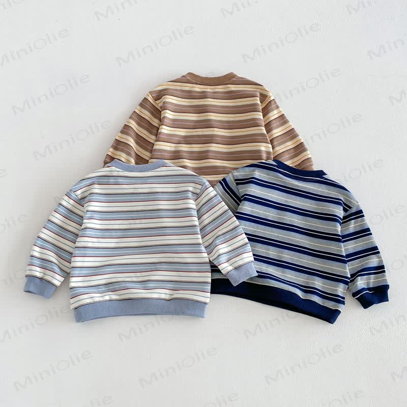 Toddler Patch Striped Sweatshirt - image 8
