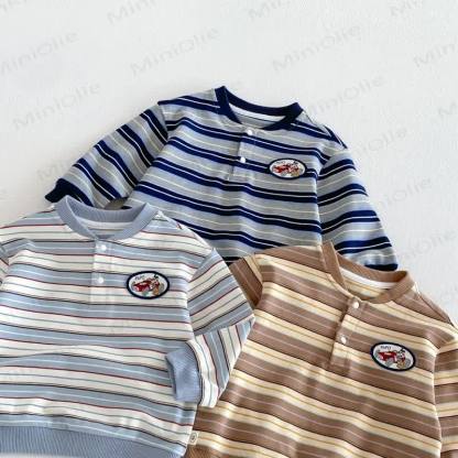 Toddler Patch Striped Sweatshirt - image 9