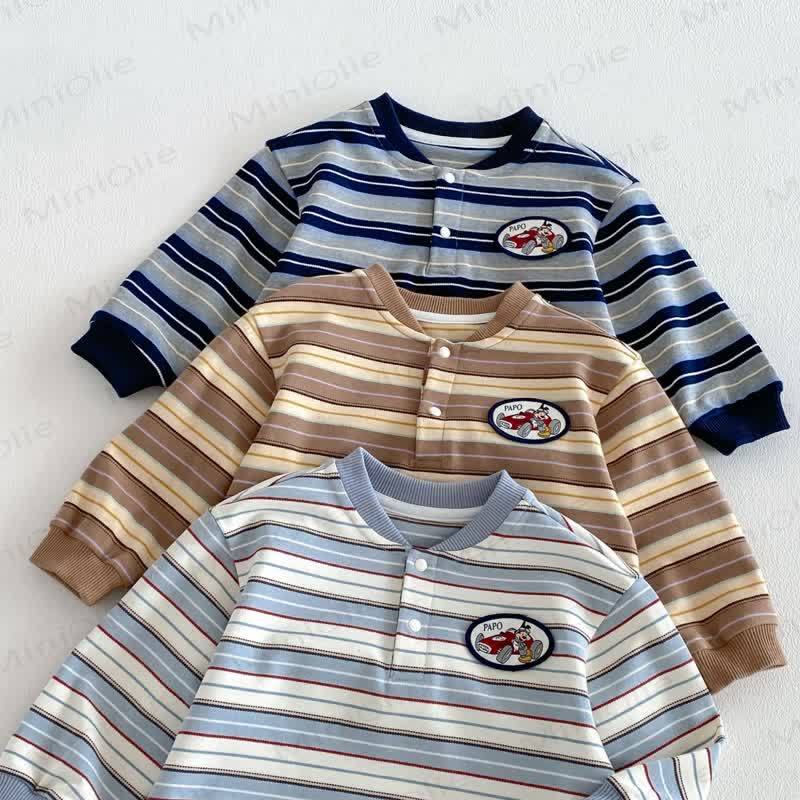 Toddler Patch Striped Sweatshirt - image 10