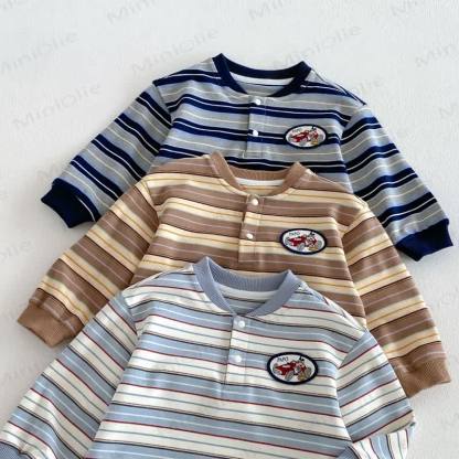 Toddler Patch Striped Sweatshirt - image 10