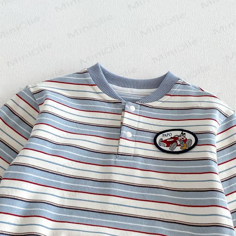 Toddler Patch Striped Sweatshirt - image 13