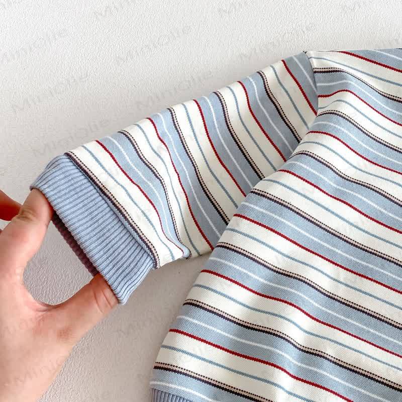 Toddler Patch Striped Sweatshirt - image 16