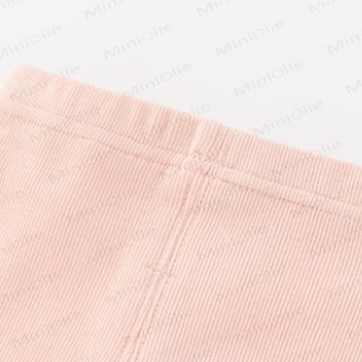 Baby Rib Lace Trim Heart Leggings - image 12