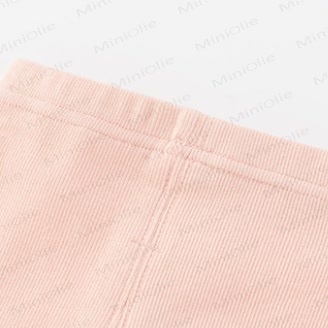 Baby Rib Lace Trim Heart Leggings - image 12