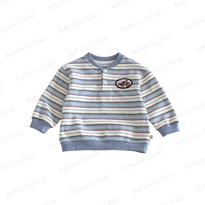 Toddler Patch Striped Sweatshirt - image 17