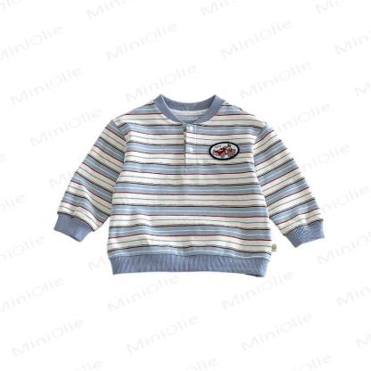 Toddler Patch Striped Sweatshirt - image 17